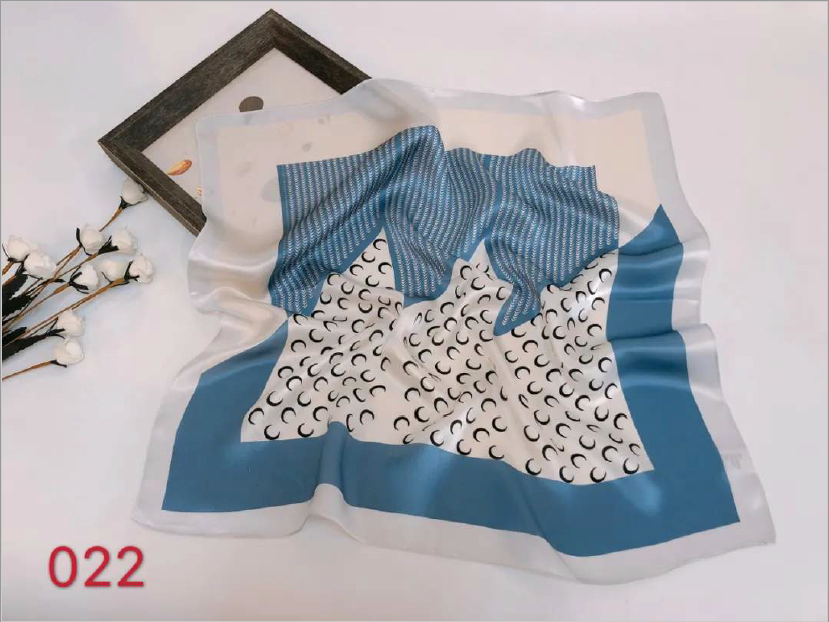 Luxury Silk Scarf 55x55cm - 100% Mulberry Silk