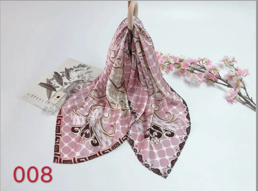 Luxury Silk Scarf 70x70cm - 100% Mulberry Silk