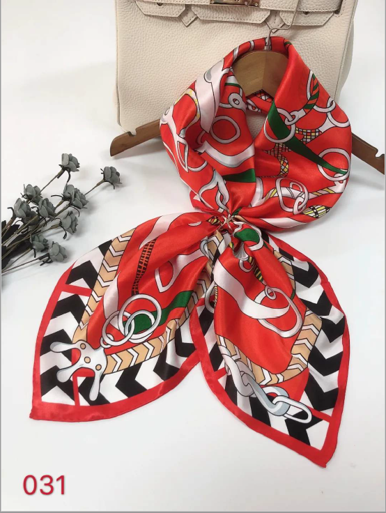Luxury Silk Scarf 90x90cm - 100% Mulberry Silk