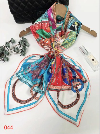 Luxury Silk Scarf 90x90cm - 100% Mulberry Silk