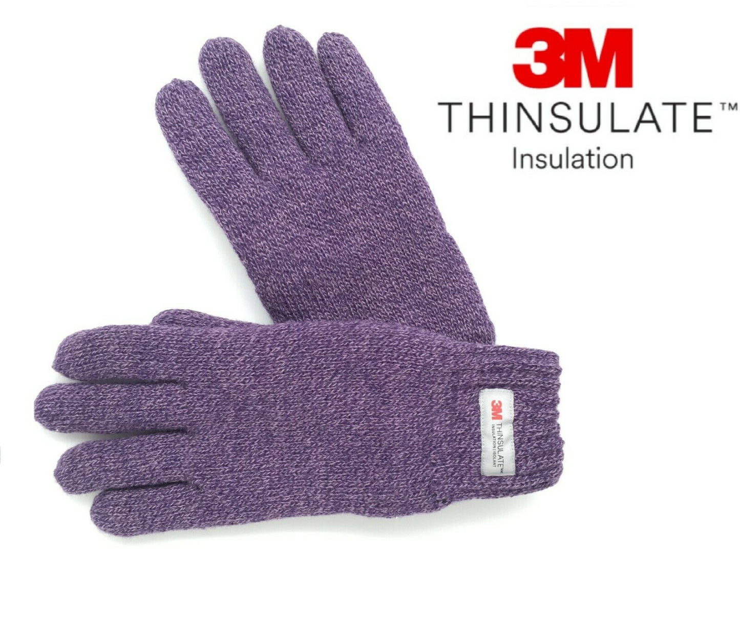 Girls Kids Thermal THINSULATE FINGER gloves Knitted Wooly 3M THINSULATE