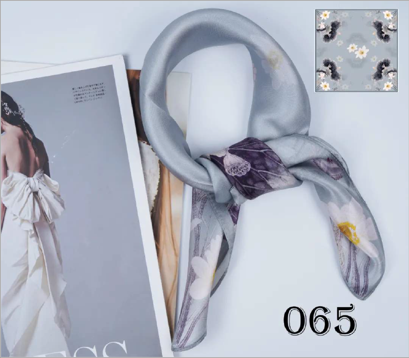 Luxury Silk Scarf 55x55cm - 100% Mulberry Silk
