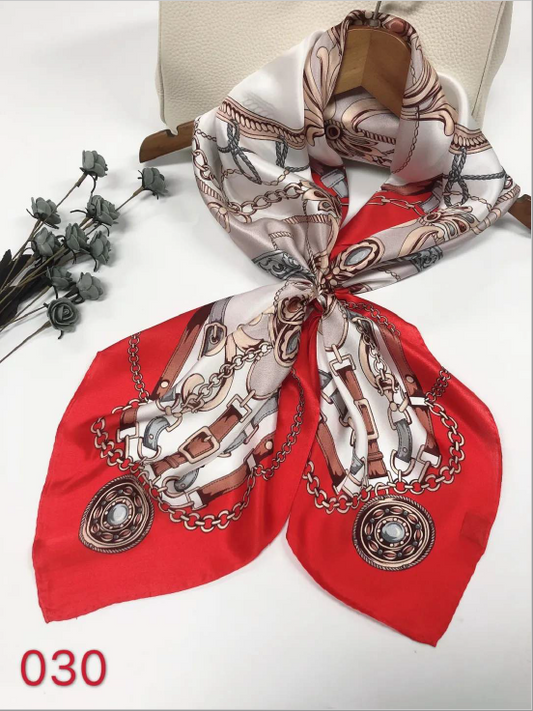 Luxury Silk Scarf 90x90cm - 100% Mulberry Silk
