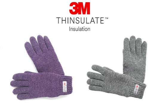 Girls Kids Thermal THINSULATE FINGER gloves Knitted Wooly 3M THINSULATE